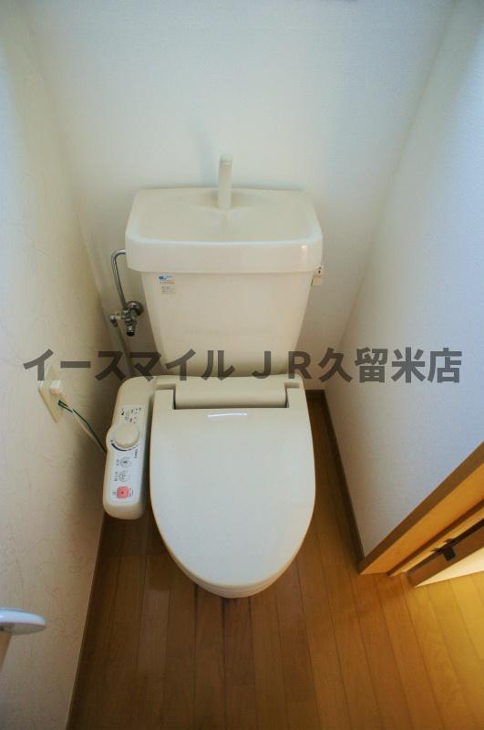 トイレ　ソレイユ諏訪野のトイレもきれいです