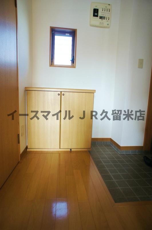 玄関　ソレイユ諏訪野のゆったりとした玄関です