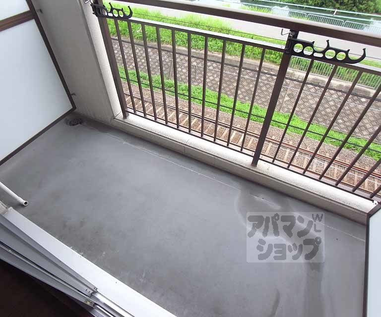 バルコニー　南向きのベランダ！