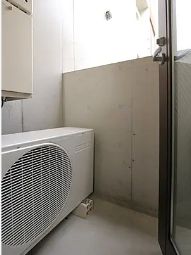 バルコニー　お洗濯にも便利なバルコニー付き