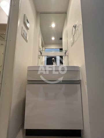 洗面設備　プレサンス新大阪クレスタ　洗面台