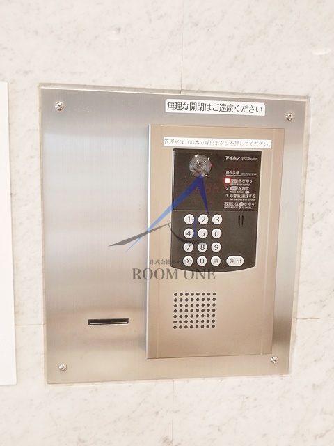 セキュリティ　オートロックです。