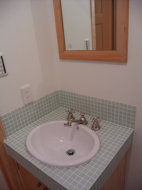 洗面設備　※同タイプ別部屋のお写真です。