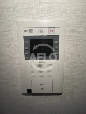 セキュリティ　ザ・タワー大阪　モニター付きインターホン