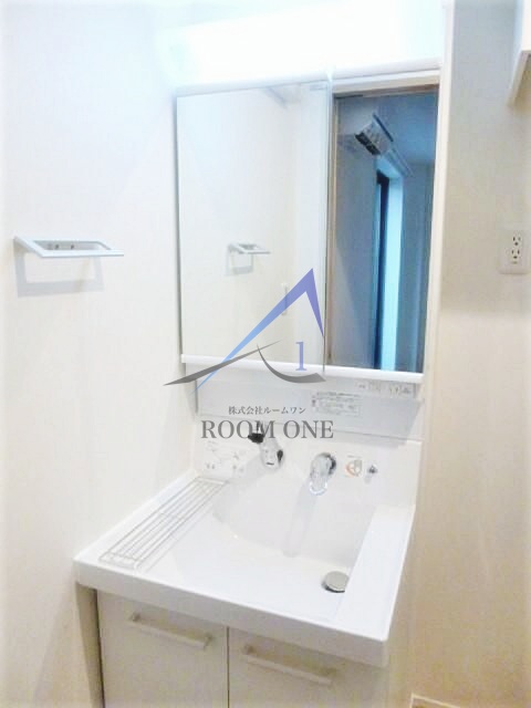 洗面設備　洗面台です。