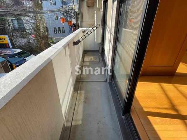 バルコニー　落ち着いた時間を過ごせるバルコニーです