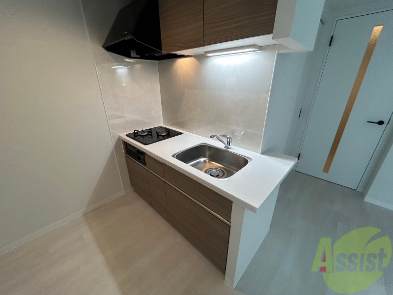 キッチン　システムキッチンなので、すぐお料理に使えます！