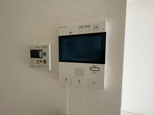 セキュリティ　モニターホンで安心