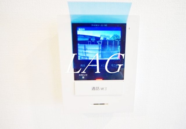 セキュリティ　モニター付インターホンです。