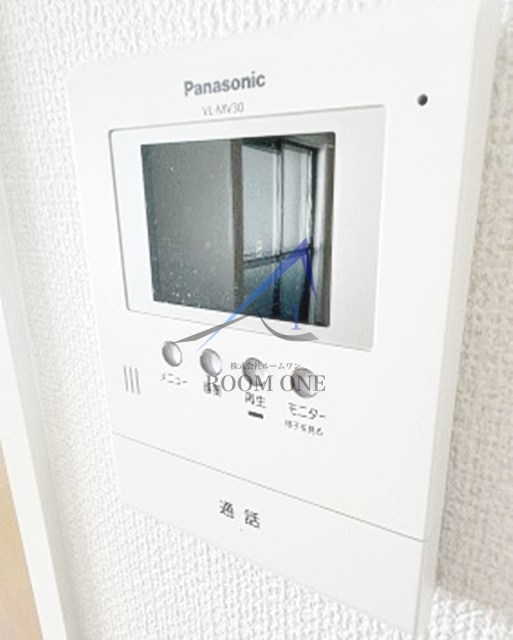 セキュリティ　モニター付きインターホンです。