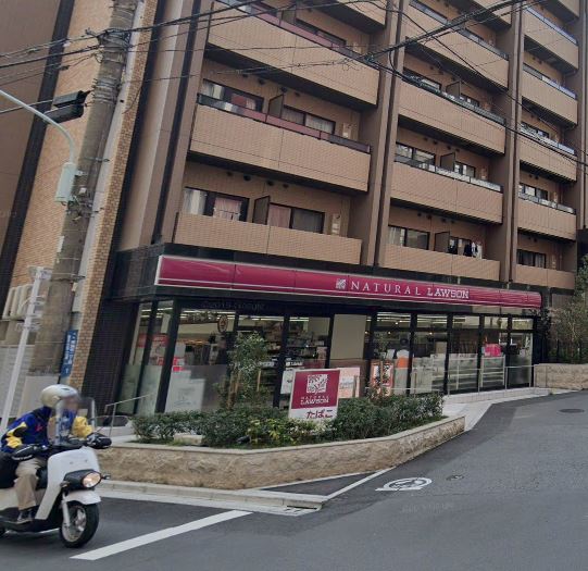 コンビニ　ナチュラルローソン NL南麻布二丁目店（コンビニ）まで7m