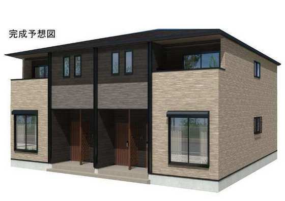 建物外観　完成予想パース