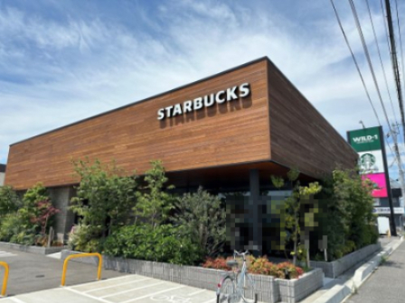 飲食店　スターバックスコーヒー 宇都宮西川田店（飲食店）まで455m