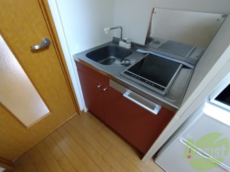 キッチン　キッチンには２口ＩＨクッキングヒーターも完備です！