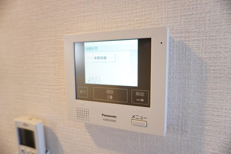 セキュリティ　来客時に便利なＴＶモニターホン