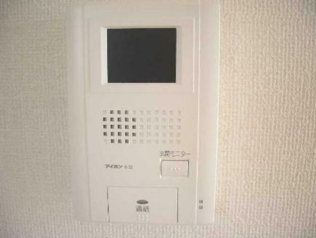 セキュリティ　TVモニターホン付きで安心ですね