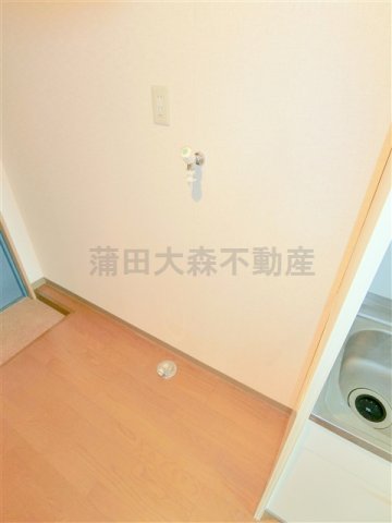 その他設備　洗濯機置き場