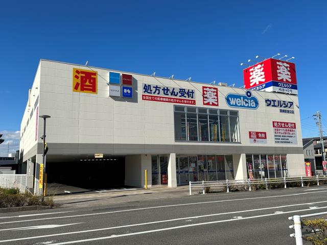 ドラックストア　ウエルシア　岡崎駅東口店（ドラッグストア）まで850m
