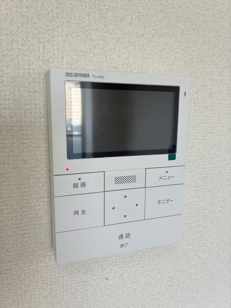 セキュリティ　訪問者の顔が見れて安心！