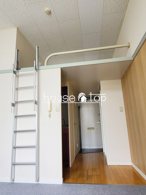 その他部屋・スペース　ロフトのはしごは開閉出来ますよ