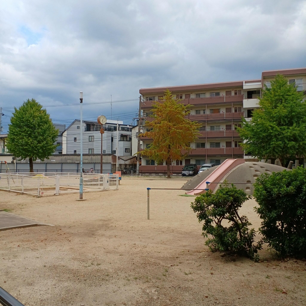 公園　豊里三角公園（公園）まで163m