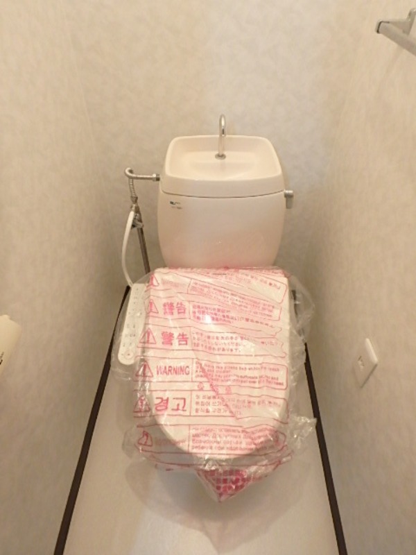 トイレ　図面と現状に相違がある場合には現状を優先
