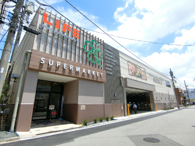 スーパー　ライフ（スーパー）まで430m