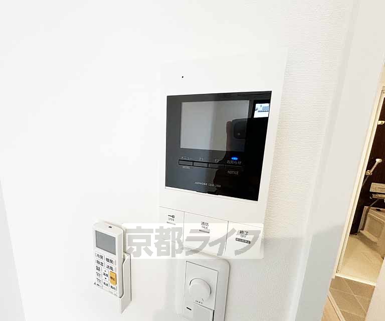セキュリティ　オートロック付きインターホンです