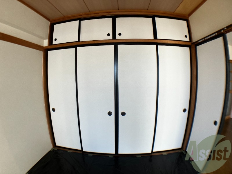 収納　和室にある収納です。たくさん入りそうですね。