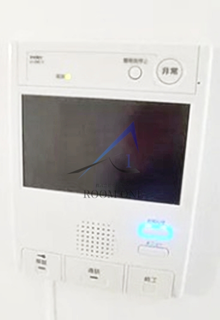 セキュリティ　モニター付きインターホンです。