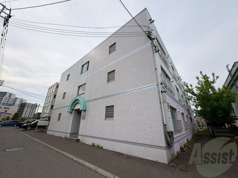 建物外観　札幌市東区北十三条東「ベルヴィル壱番館」