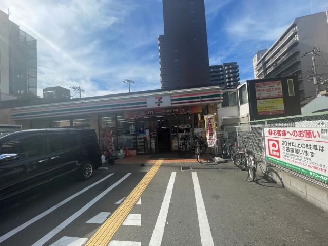 コンビニ　セブン－イレブン大阪本庄西１丁目店（コンビニ）まで129m