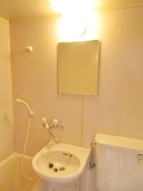 洗面設備　同物件他号室の写真です