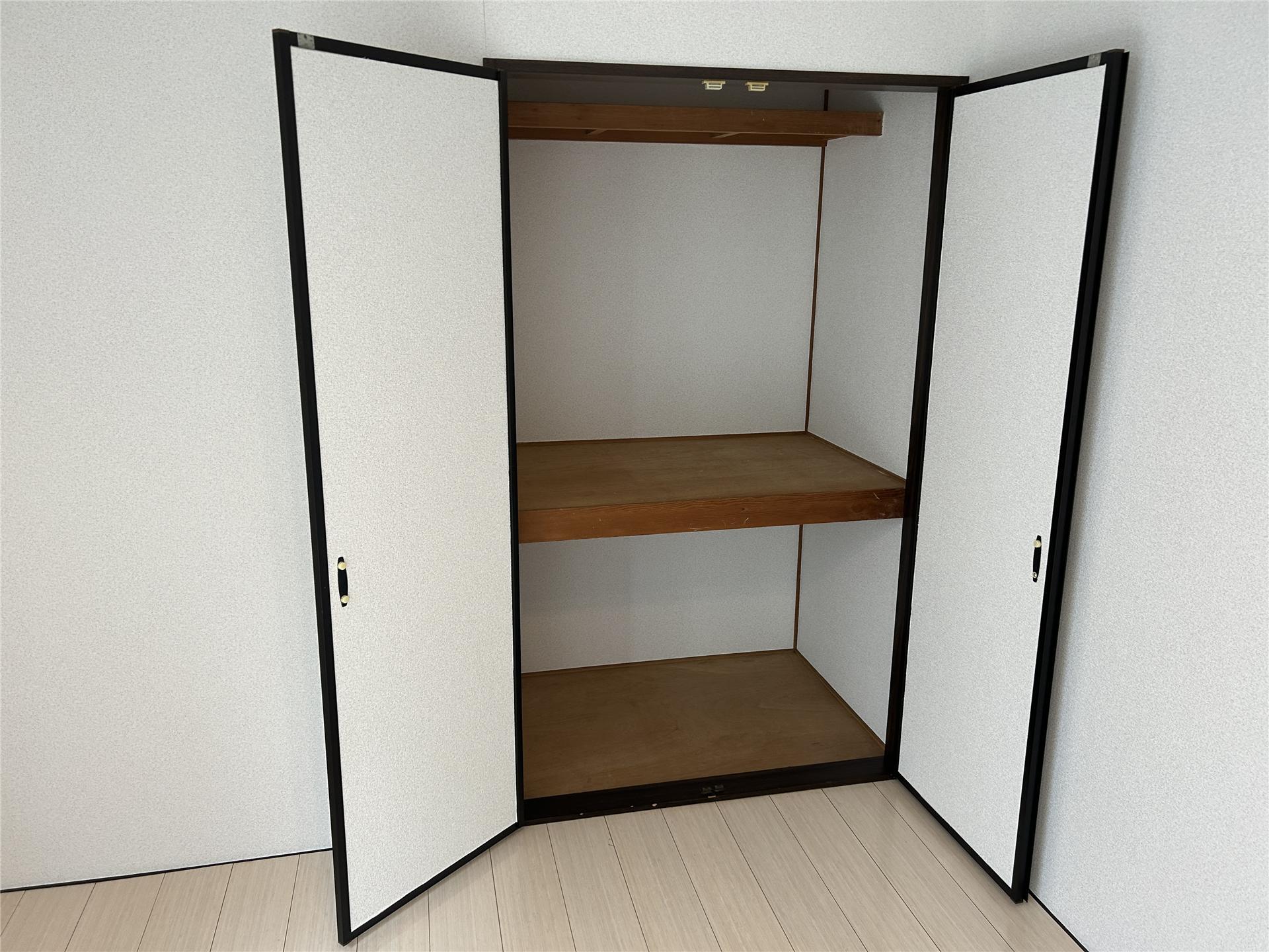 収納　2段式の収納です