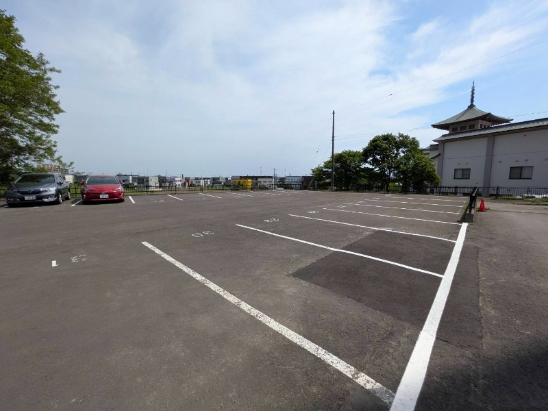 駐車場　駐車場♪