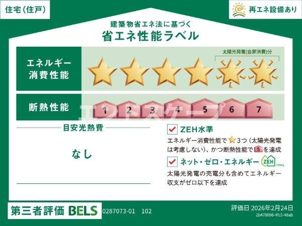 省エネ性能ラベル　高崎、前橋のお部屋探しはエンドスケープまで！お客様の理想お聞