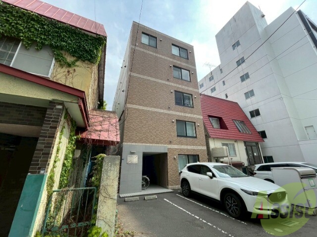建物外観　札幌市北区北十七条西「ボヌール１７」