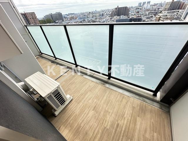 バルコニー　広々としたバルコニーです