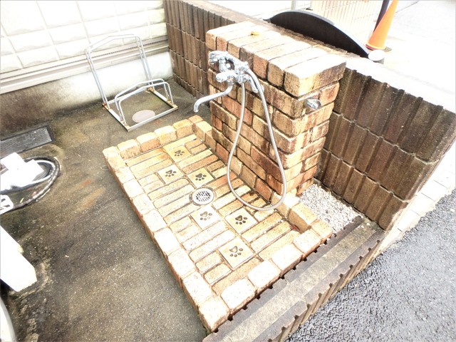 その他共有部分　ペット用の足洗い場★
