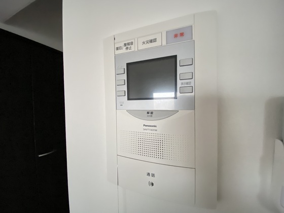 セキュリティ　※別部屋の写真です