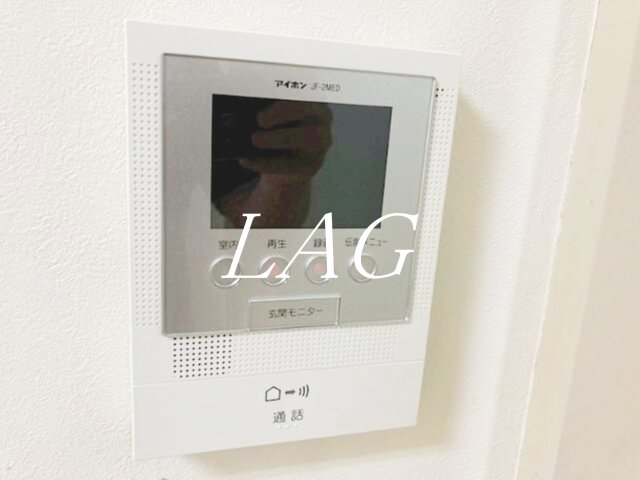 セキュリティ　モニター付きインターホンです。