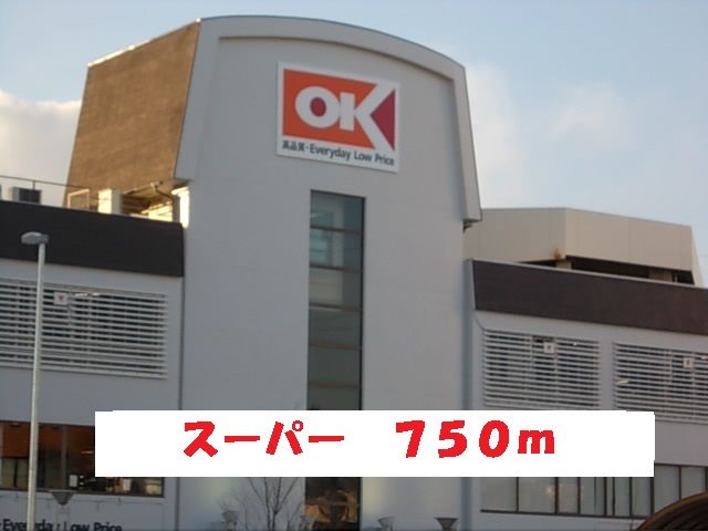 スーパー　OKストア（スーパー）まで750m