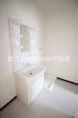 洗面設備　洗面所です