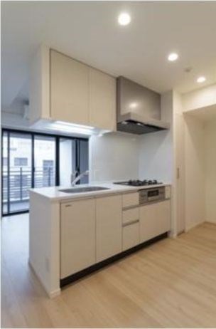 キッチン　★《見学予約受け付け中》設備充実の分譲賃貸マンションです。お