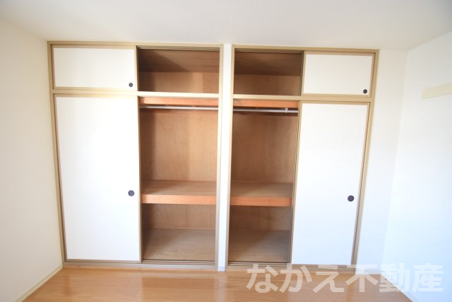 収納　十分な収納スペースがあります