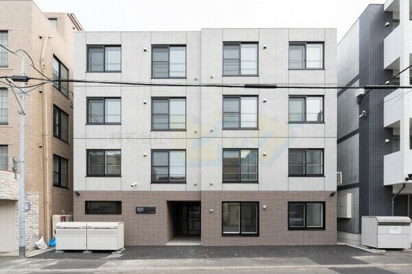 建物外観　ガス上限付きの人気のデザイナーズ仕様のお部屋です♪