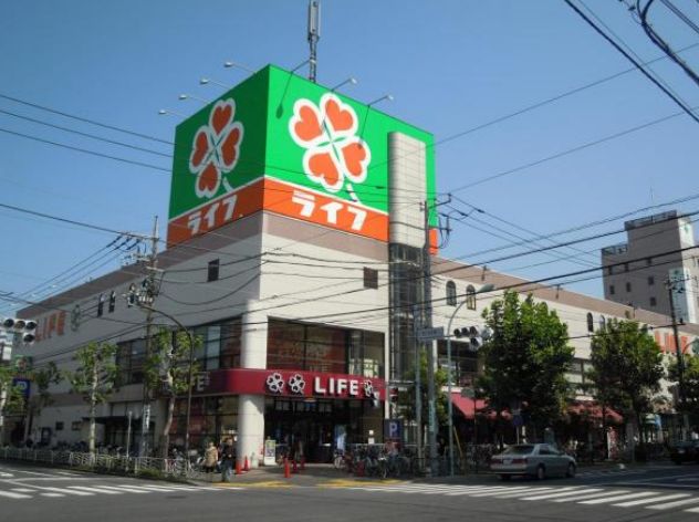 スーパー　ライフ深川猿江店（スーパー）まで594m