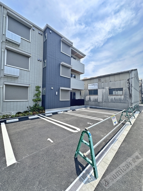 駐車場　ゆったりひろびろ駐車場♪