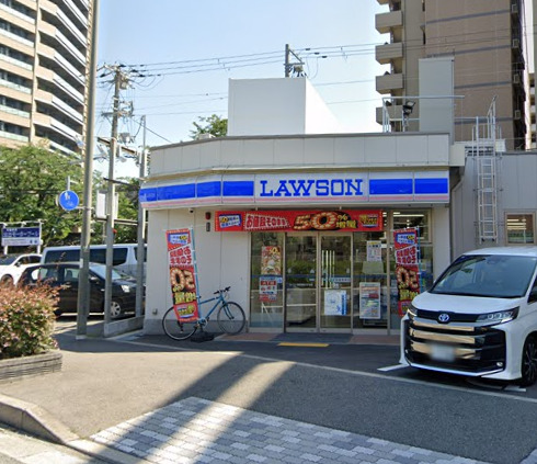 コンビニ　ローソン 宝塚栄町三丁目店（コンビニ）まで604m