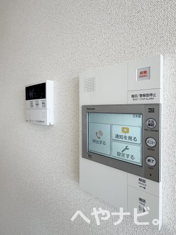 セキュリティ　★モニター付きインターホン